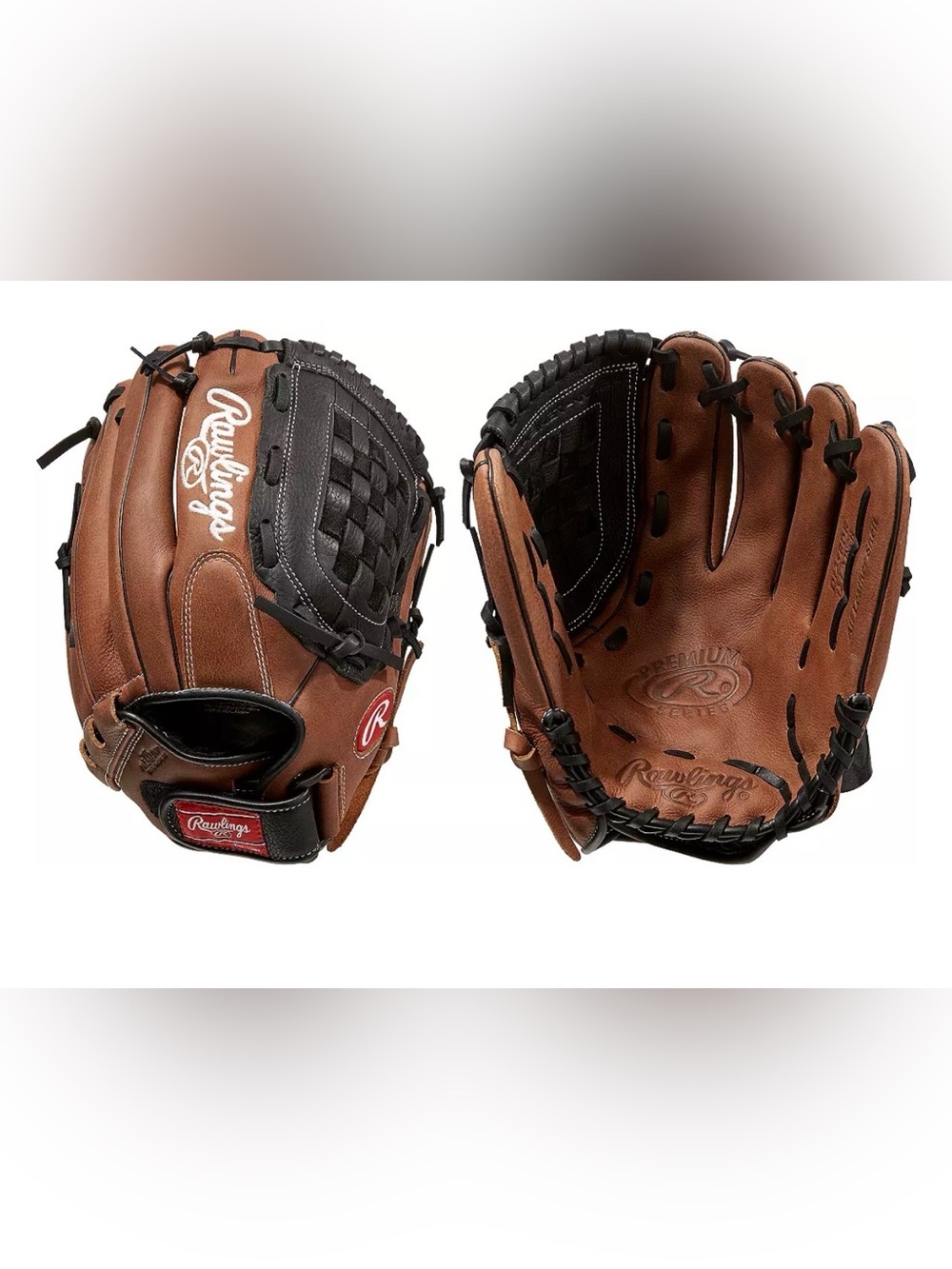 NEW Rawlings Leather Baseball Glove 13" Premium Series D130HDB Right Hand Throw